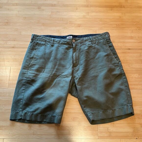 Faherty cotton linen shorts - Picture 1 of 4